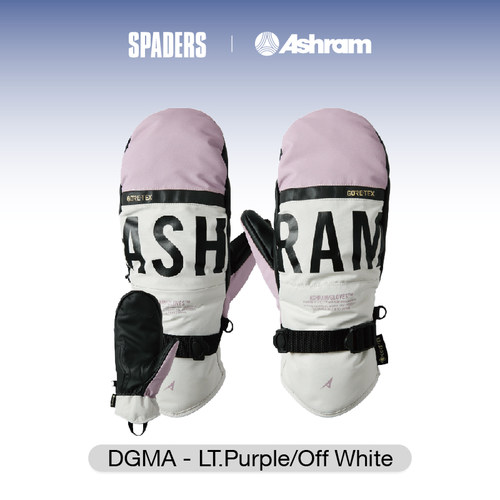 ASHRAM 热卖新款滑雪手套DGMA GORE TEX面料防水保暖 黑桃雪具