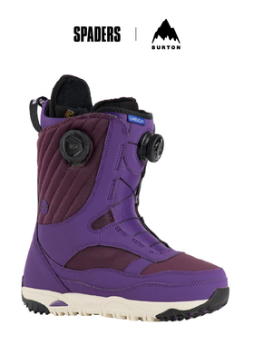 Burton 热卖女款单板滑雪鞋Limelight BOA入门全能款 黑桃雪具