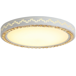 客厅灯超薄现代北欧圆形卧室灯饰创意书房餐厅阳台灯具遥控灯具