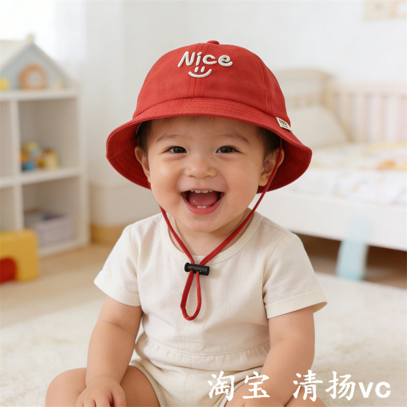 春秋款小宝宝渔夫帽婴儿遮阳帽子图片