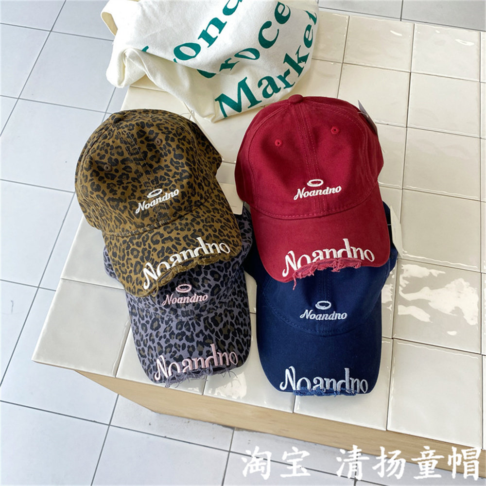美式刺绣儿童帽子秋冬季潮童棒球帽街舞个性男女童洋气春款鸭舌帽