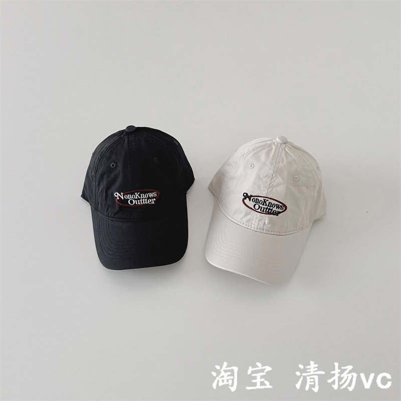 儿童春季帽子韩版男童女孩鸭舌帽图片