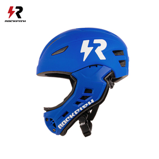 洛菲狮Rockfish全盔平衡车全盔头盔护具儿童滑步车自行车防护帽