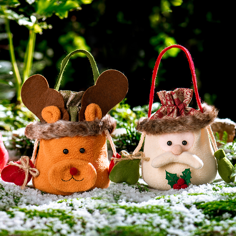 圣诞节儿童礼物袋手提袋