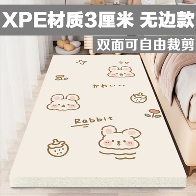 XPE标准2厘米婴儿童床边爬行垫无包边可以自由裁剪隔凉防潮冬季垫