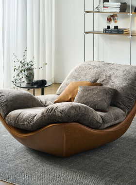 Pescara 懒人沙发可躺可睡高级单人沙发椅轻奢阳台休闲椅客厅单椅