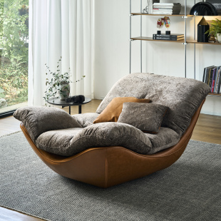 Pescara 懒人沙发可躺可睡高级单人沙发椅轻奢阳台休闲椅客厅单椅