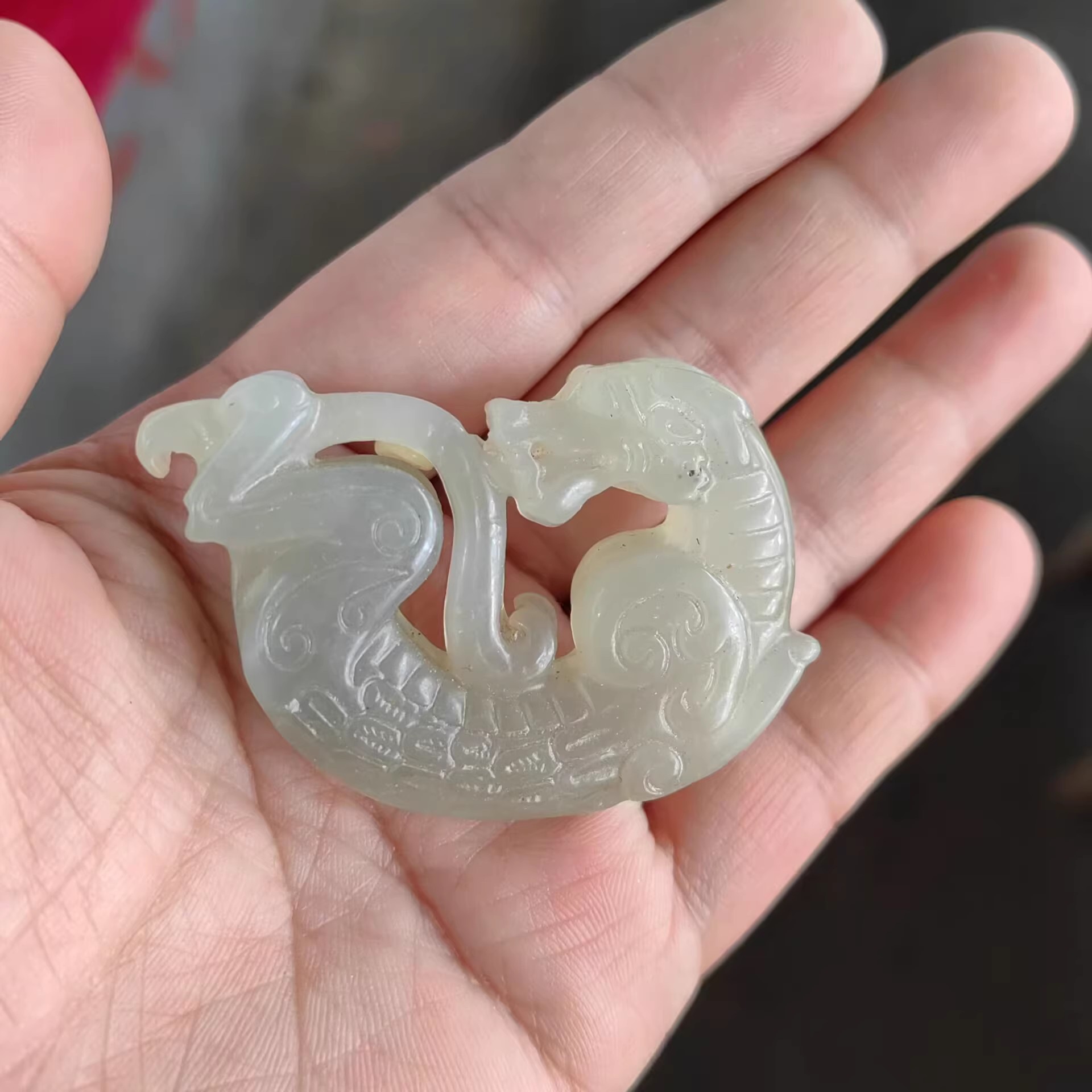 玉阅珠宝岫玉天然摆件