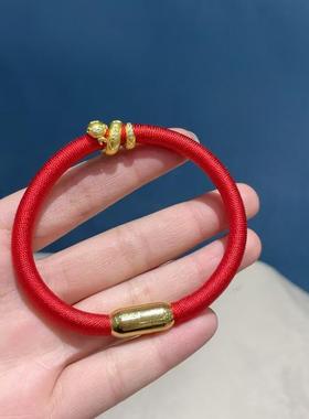 手工编织手串玉阅珠宝新中式女