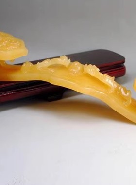 玉阅珠宝黄玉天然摆件