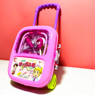 儿童小医生玩具听诊器套装3-6岁男宝宝医疗箱女孩过家家打针仿真