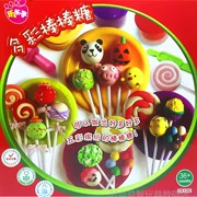 Bùn màu không độc hại plasticine khuôn công cụ thiết lập cho trẻ em kẹo mút siêu đất sét đồ chơi 3d màu bùn thủ công bùn - Đất sét màu / đất sét / polymer đất sét,