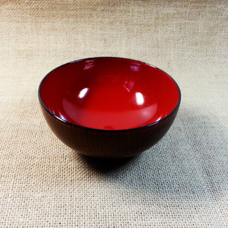 饭碗天然酸枣木时尚饭碗和风餐具