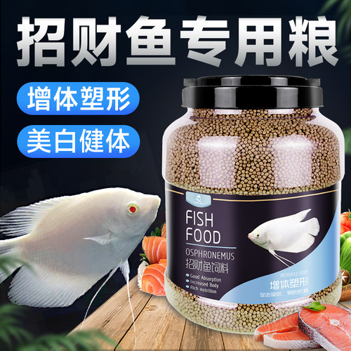 招财鱼增白亮鳞高蛋白颗粒饲料