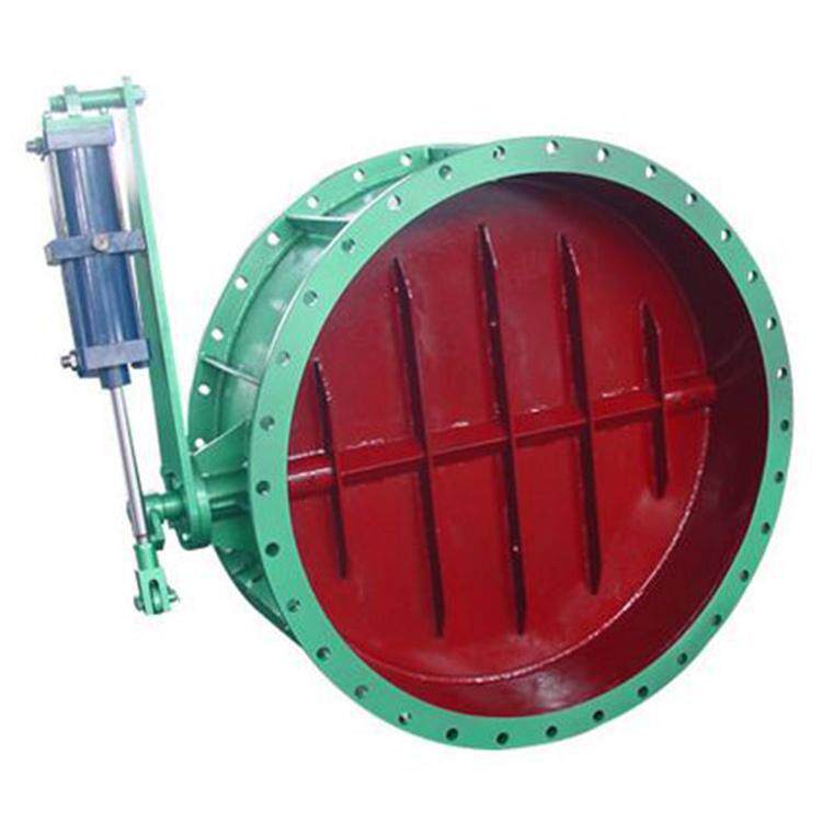 通风蝴蝶阀风量调节阀耐高温铸铁手动偏心蝶阀除尘器风道通风蝶阀