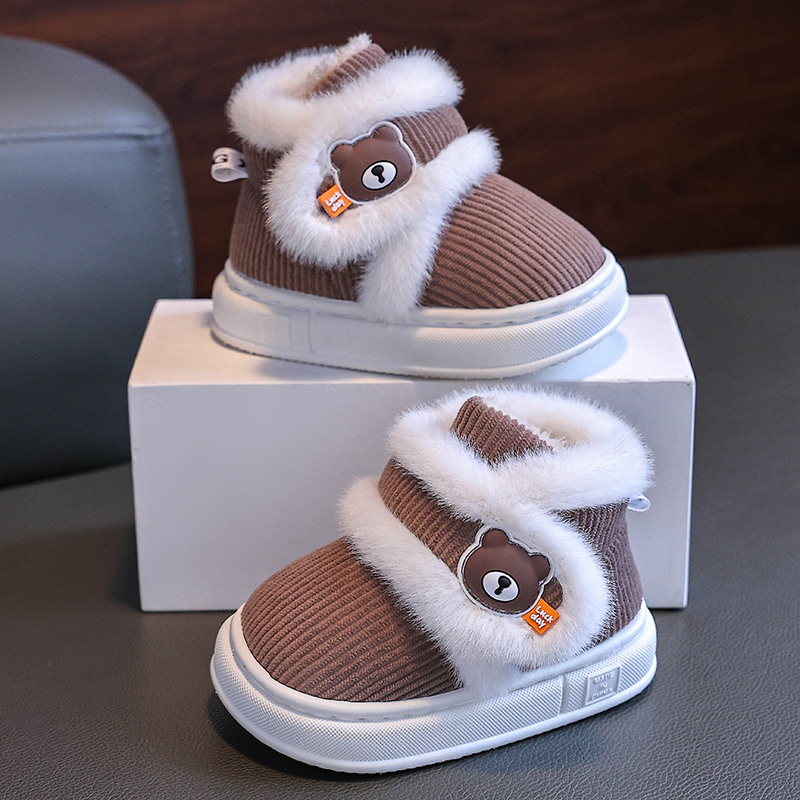 儿童棉靴冬季抗寒保暖防滑雪地靴