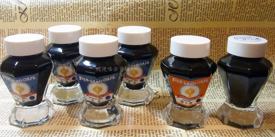 DISPENSE 5ML SAILOR 팔각형 펜 ISLAND LIMITED PENLAND 만년필 잉크 SUNMAN QINGQUAN CASTLE