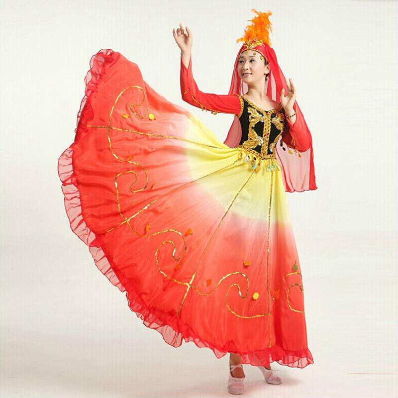 new pattern Xinjiang Uygur Dance costumes Ethnic minority stage show Adult Dressin the Women's clothing/Boutique , Costume/National costume/Stage costumes , National costume/Costumes  category - from Buy2taobao.com to provide professional Taobao agent buy service