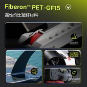 Fiberon™ 1000g PET Polymaker GF15 1.75mm 黑色