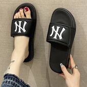 男2025夏季 新款 室内外穿时尚 拖鞋 魔术贴软底防滑踩屎感家居凉拖鞋