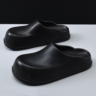 厚底防滑外穿沙滩包头凉拖鞋