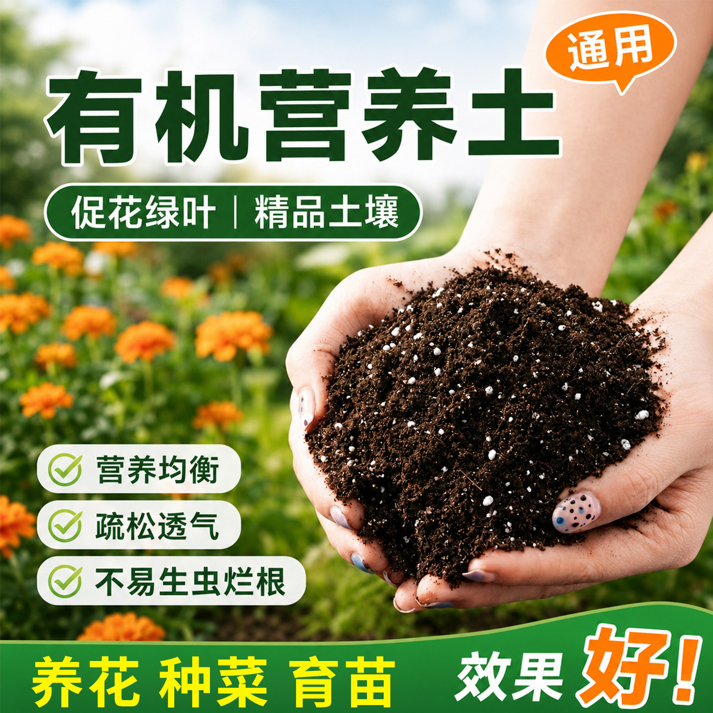 50斤花土营养土通用型家用有机土图片