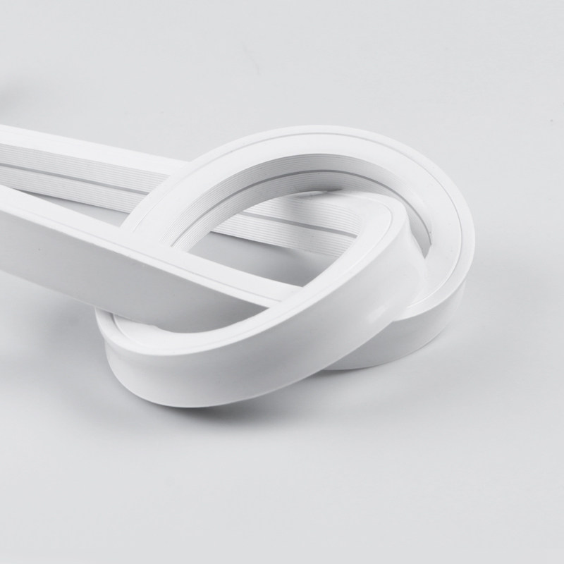 硅胶灯带套管嵌入式灯槽软灯条柔性led线性线型方形可弯曲胶条