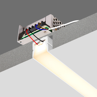 硅胶灯带管嵌入式灯槽软灯条线性线型方形弯曲胶条
