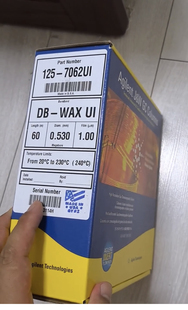  0.53 mm WAX气相色谱柱60 m  1.00μm 7062UI DB 安捷伦125