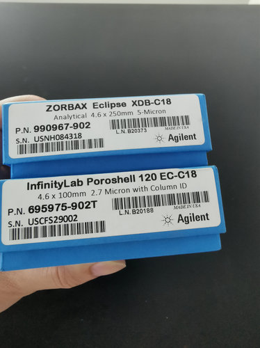 安捷伦695975-902T Poroshell 120 EC-C18,4.6×100mm,2.7µm