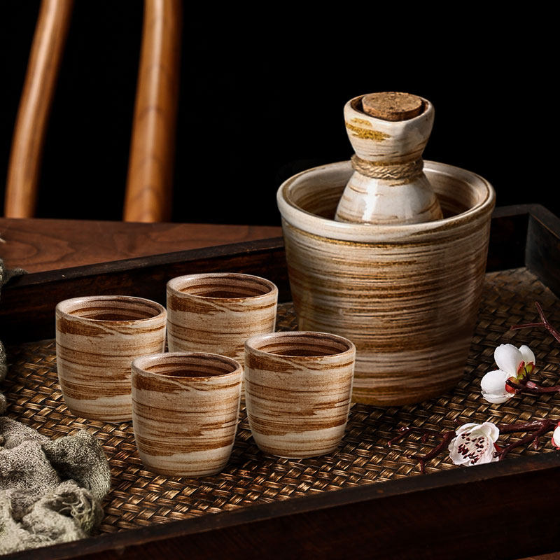 日式陶瓷酒具清酒黄酒白酒小酒盅温酒壶酒杯分酒器温酒器家用老式,餐饮具,清酒杯,淘宝优惠券,粉丝福利购,淘宝优惠卷