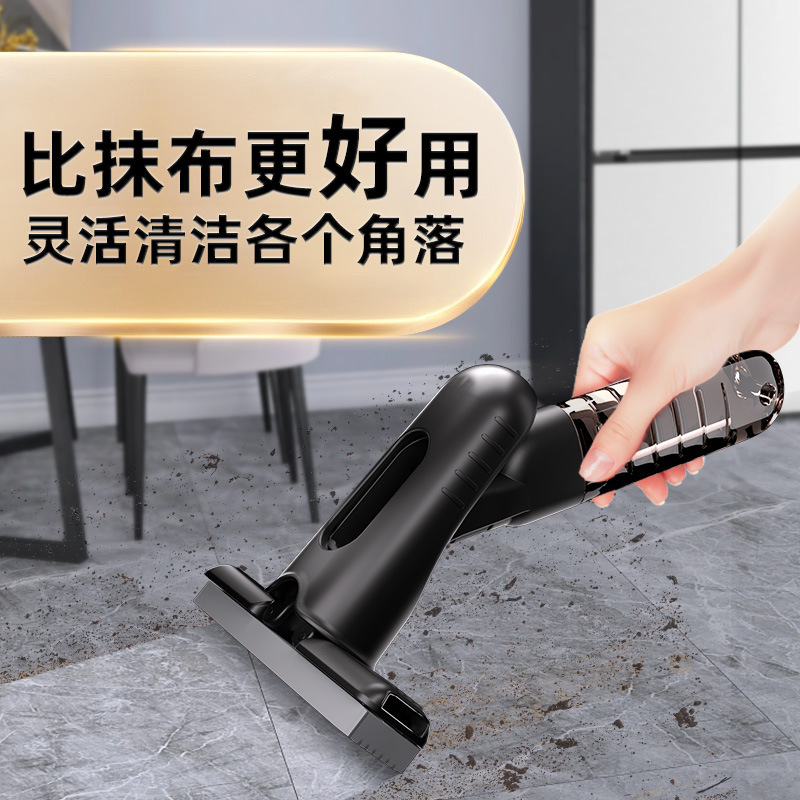 多功能迷你懒人喷水桌面小拖把手持免手洗海绵吸水厕所厨房家务