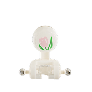 郁金香吸盘花洒支架免打孔可移动喷头固定神器浴室儿童花洒支撑架