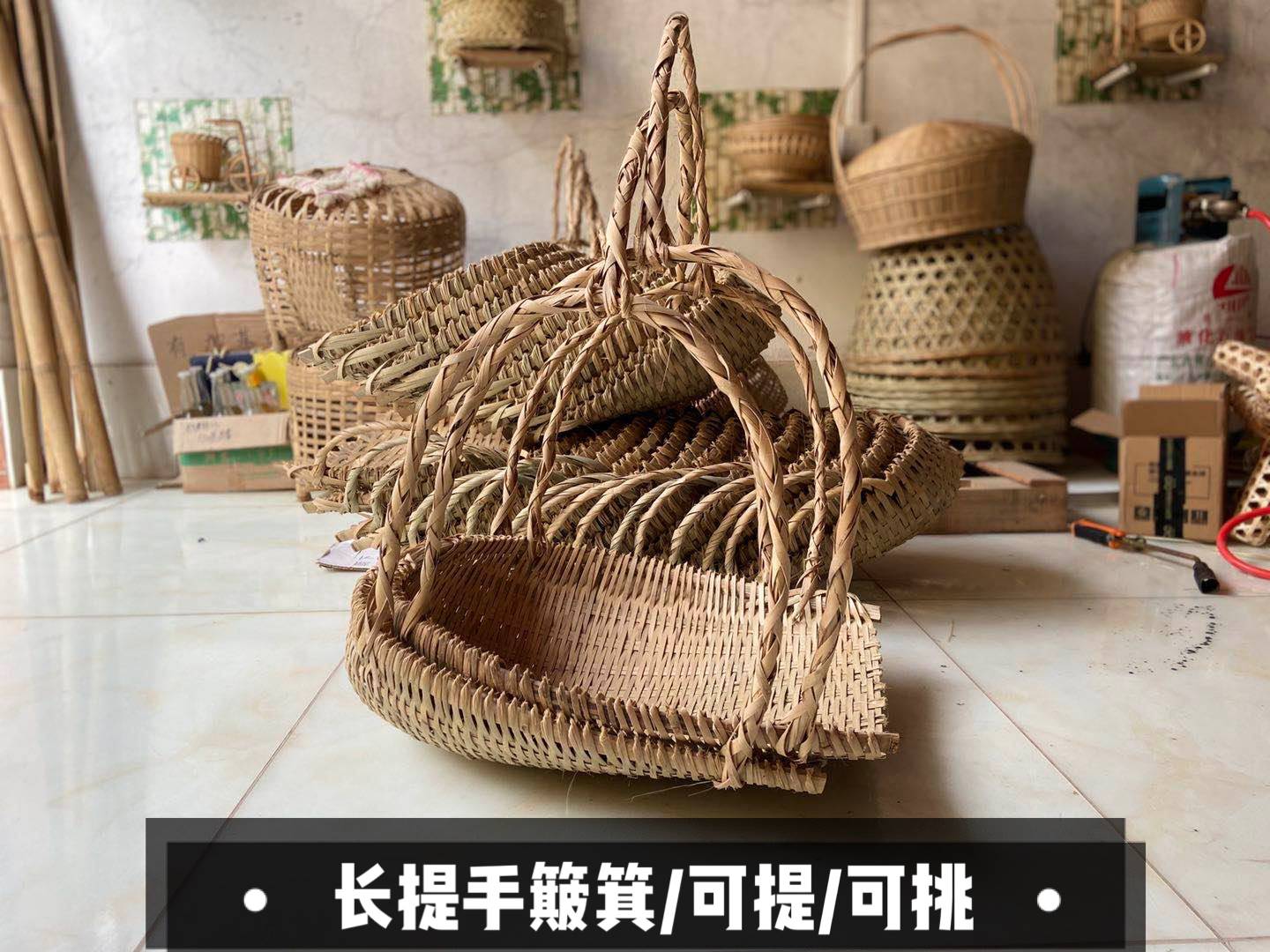 粪框竹编,竹编框,竹编_大山谷图库