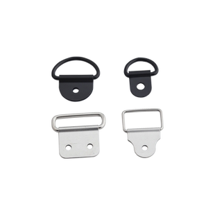 精稳五金D字型环扣拉半圆方形吊扣背带肩带拉环行李箱固定小卡扣