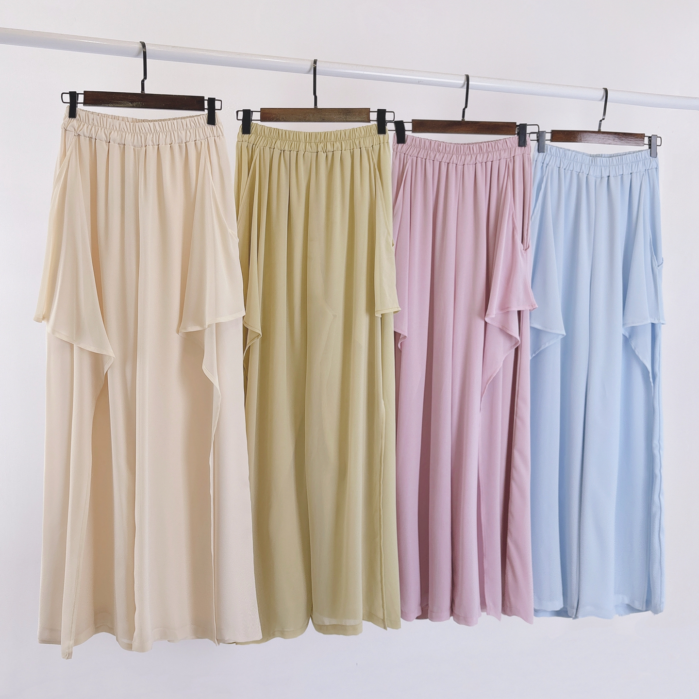 新款飘逸雪纺古典舞服舞蹈裤