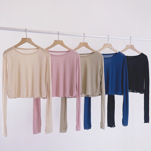 现代舞舞蹈服宽松短款练功服罩衫