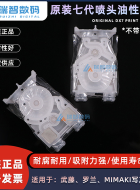 原装爱普生DX7喷头墨囊 VS540 RA640写真机不带铁片进口油性墨囊