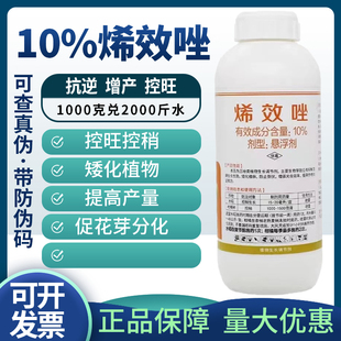 剑牌剑丰园10%烯效唑挫农药矮化剂 防徒长果树植物控旺生长调节剂