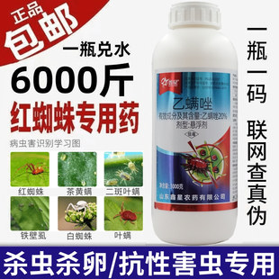 乙螨唑乙满唑红蜘蛛专用药杀螨剂杀虫剂柑橘玫瑰农药白蜘蛛黄蜘蛛