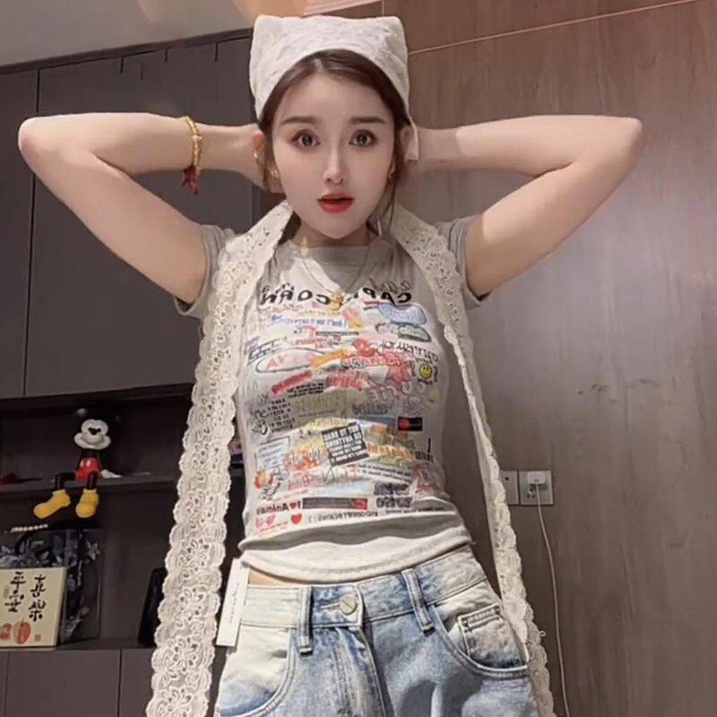 白色花朵田园风小方巾法式蕾丝女