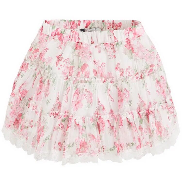 西班牙正品麦悠专柜雪纺短裙