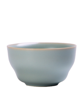 陶瓷汝窑功夫茶具开片主人杯单杯