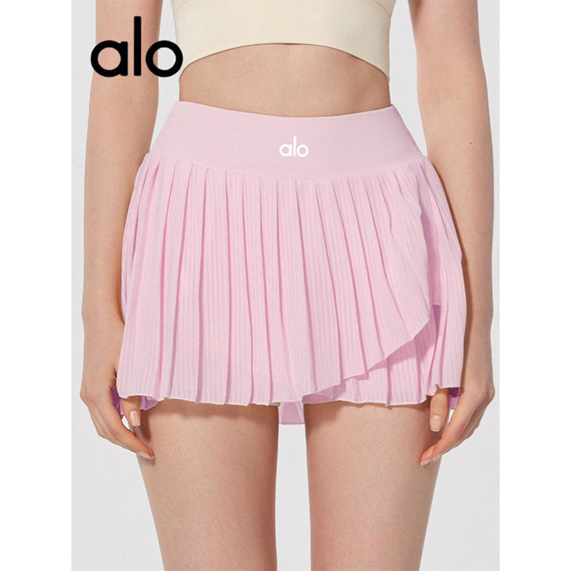 AIo夏季百褶健身瑜伽半身裙