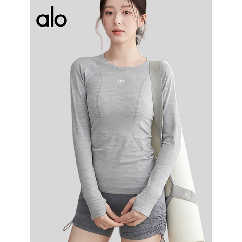 AIo瑜伽服秋冬季运动上衣显瘦