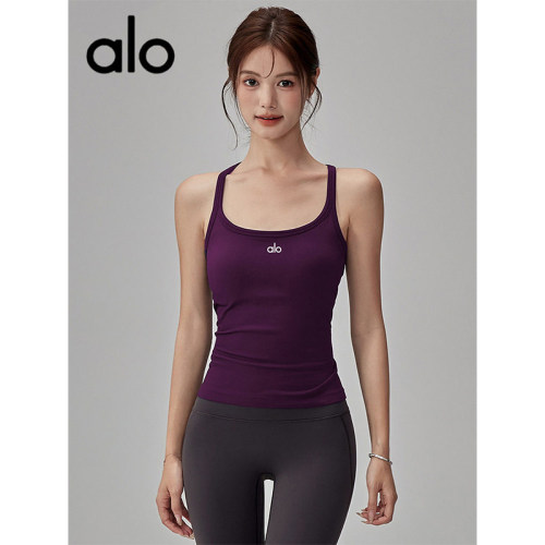 AIo普拉提工字美背运动背心