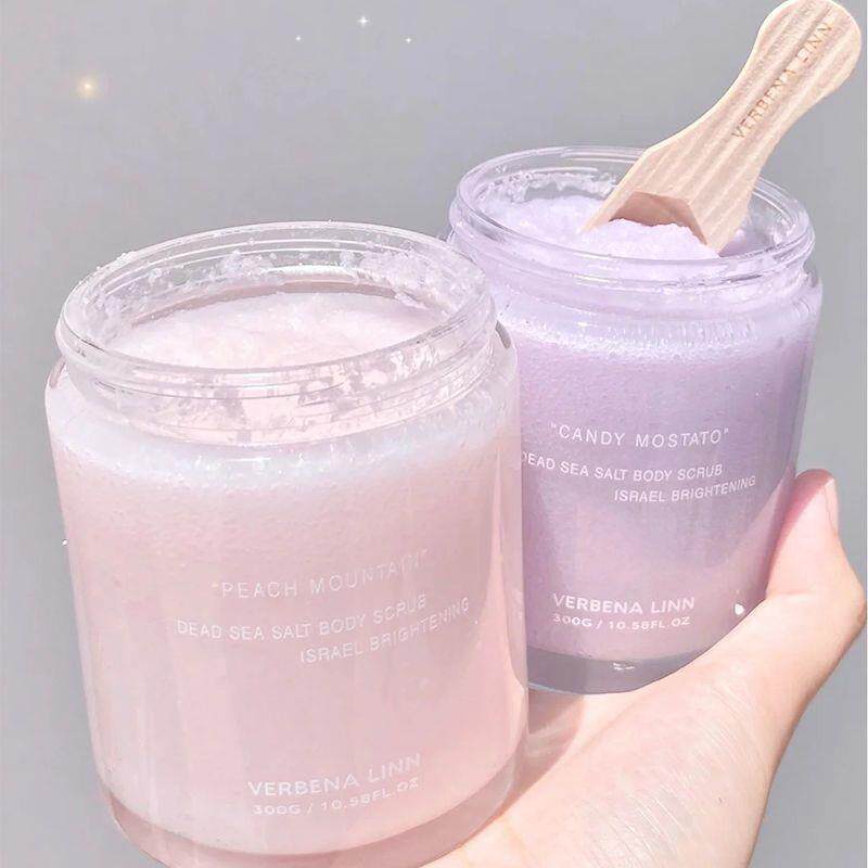 verbenalinn香氛海盐身体磨砂膏改善鸡皮学生嫩白