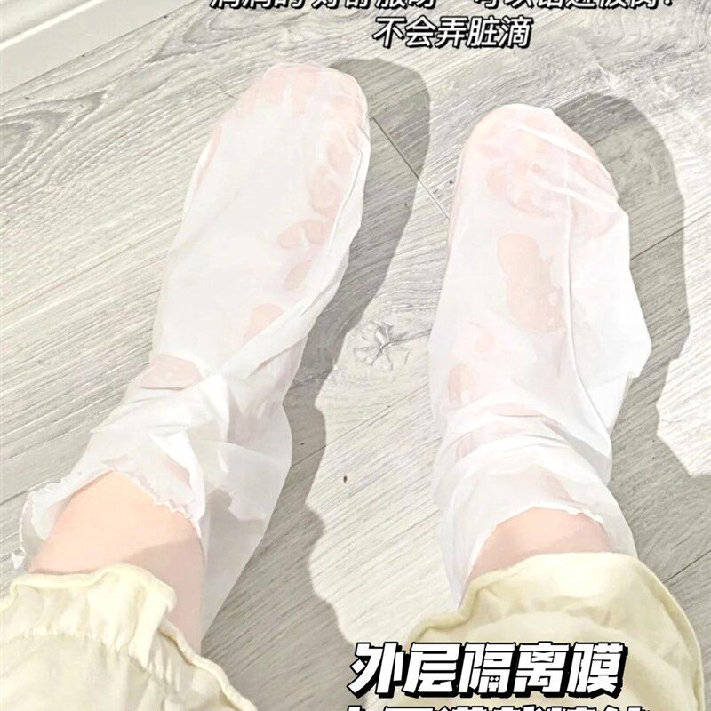 377去角质足膜滋润保湿脚部去死皮脚后跟去老茧改善粗糙