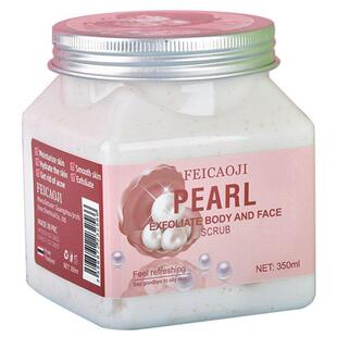feicaoji磨砂膏温和去角质鸡皮深层清洁bodyscrub跨境350g清仓