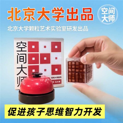 空间大师积木北大魔方思维训练